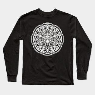 Mandala Circle magic 015 Long Sleeve T-Shirt